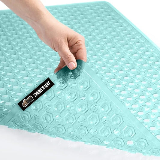 GORILLA GRIP Patented Bath Tub Shower Mat, Machine Washable Bathtub Floor Liner by GorillaGrip