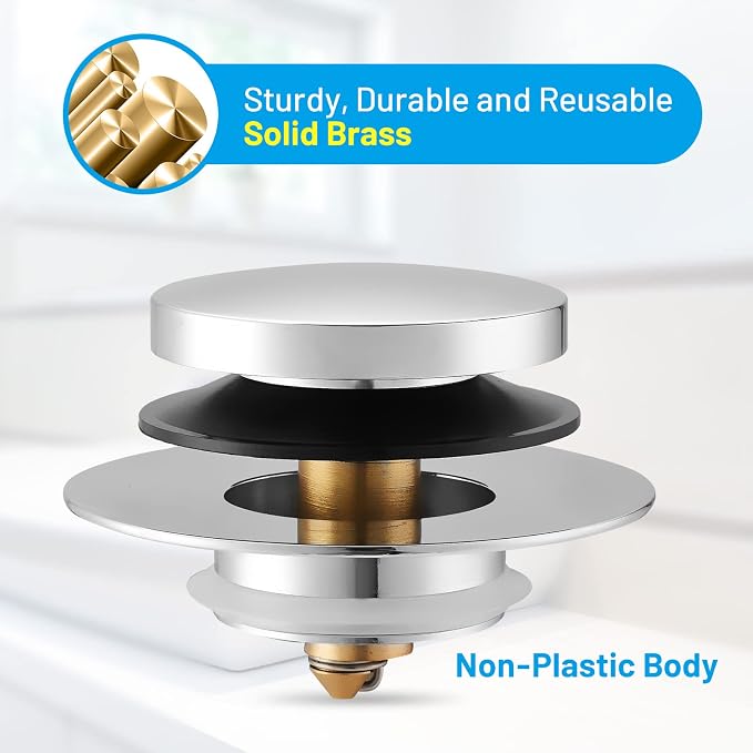 Bathtub Drain Stopper, Tub Stopper/Bathtub Plug - Image 7