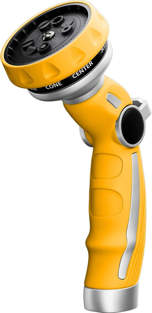 RESTMO Hose Nozzle Heavy Duty, Metal Water Hose Sprayer by Restmo