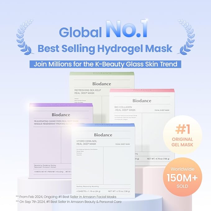 BIODANCE Hydro Cera-nol Real Deep Mask, Overnight Hydrogel Mask, Hydrating - Image 2