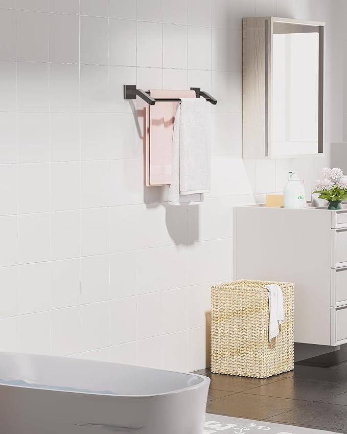 Alise Double Bath Towel Bars Towel Racks - Image 3