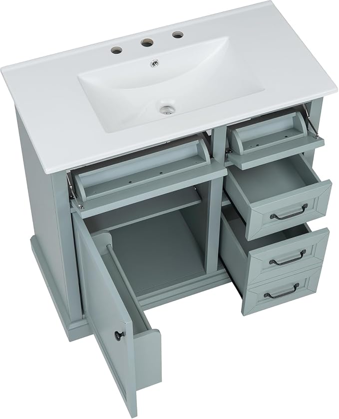Linique 36" Bathroom Vanity - Image 8