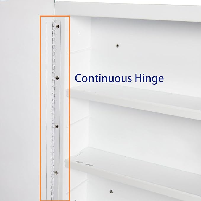 Plastic Medicine Mirror Cabinet - Image 8