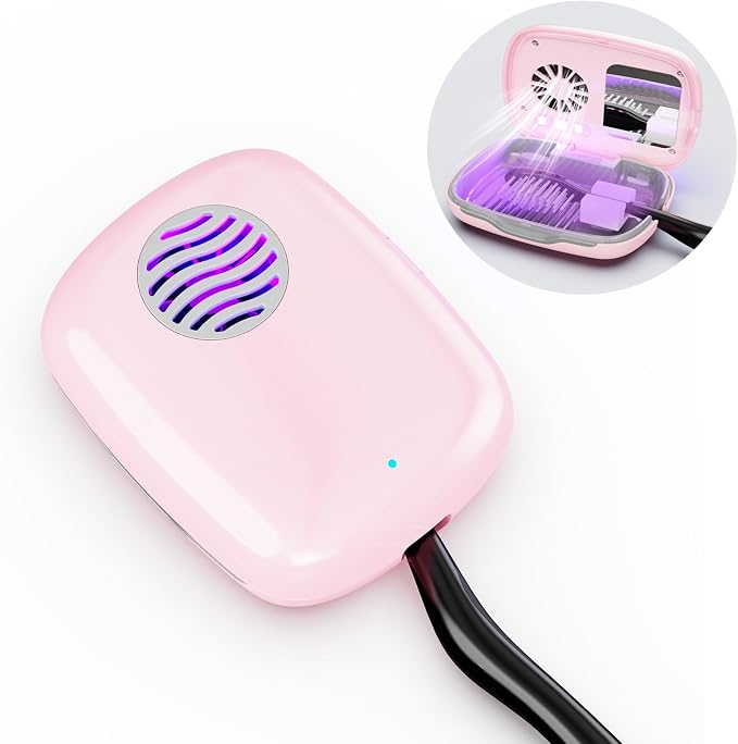 UV-C Toothbrush Cover Case and Holder Electric Travel Toothbrush Cover by UWTLFCE