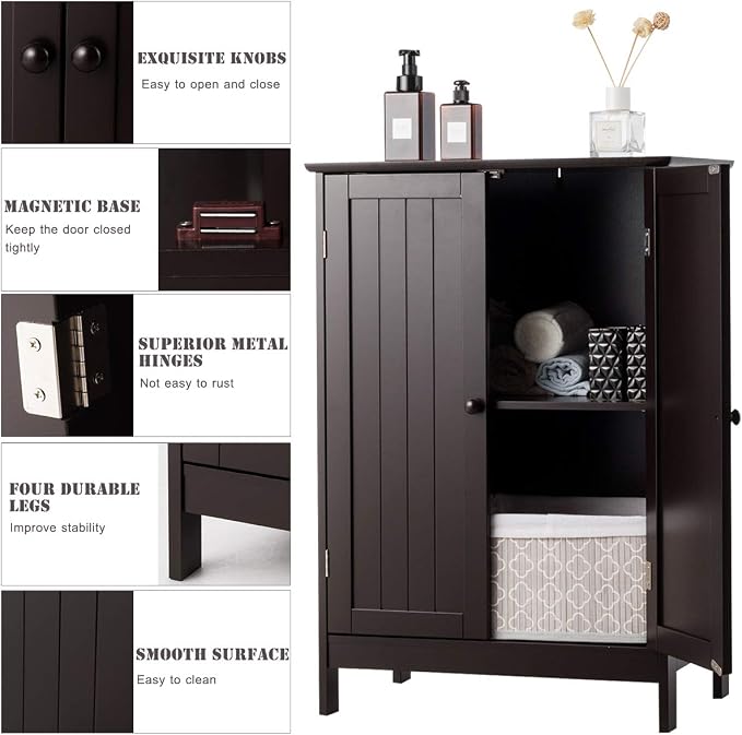 Tangkula Freestanding Storage Cabinet - Image 7