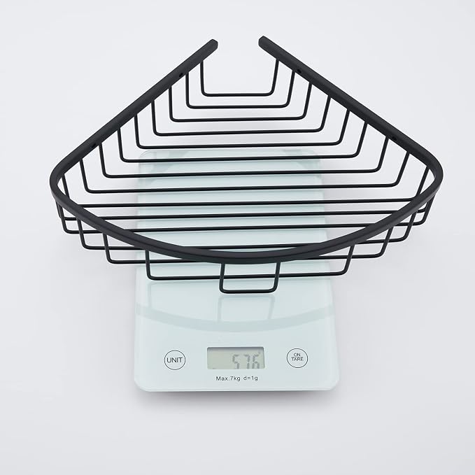 Bathroom Corner Shower Caddy Organizer, Corner-Hollow Design, SUS304 Stainless - Image 6
