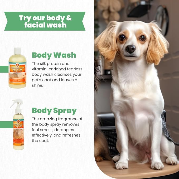 Best Shot Scentament Spa Botanical Body Splash, Detangler Spray, Hypoallergenic - Image 3