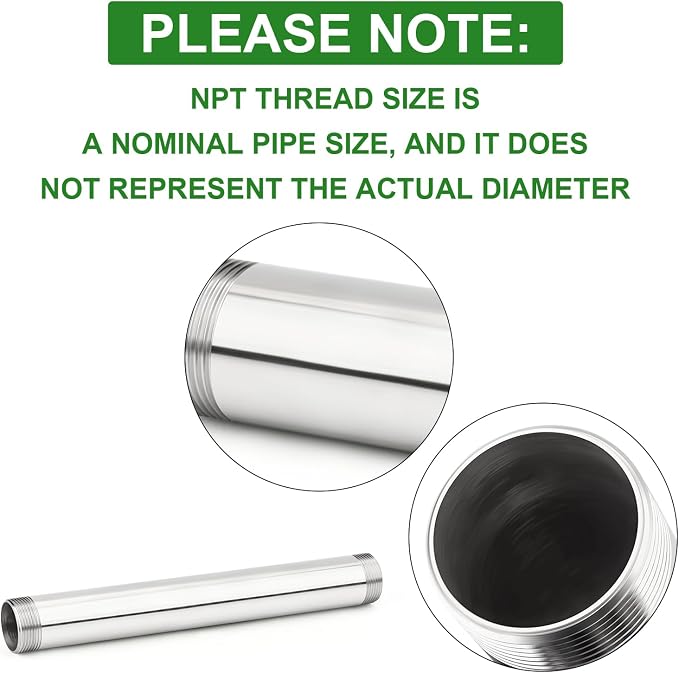 TAISHER 1PCS Stainless Steel Pipe Fittings - Image 3