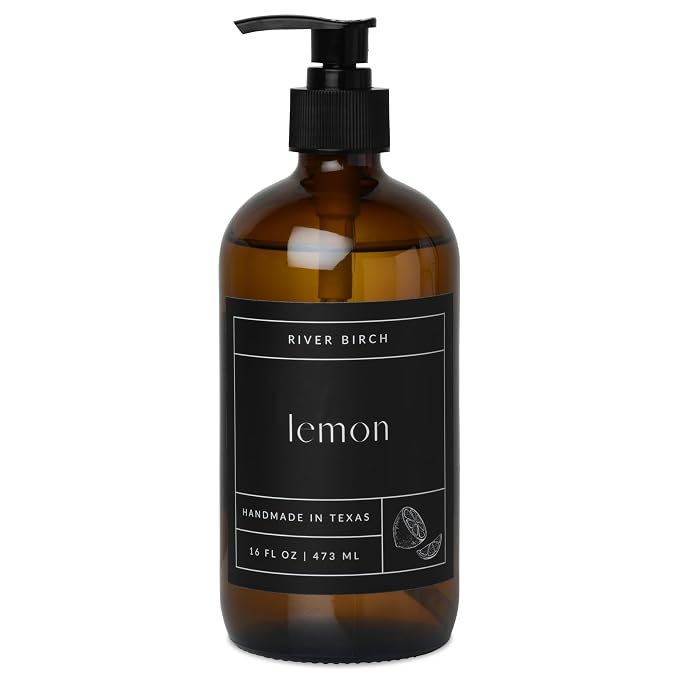 River Birch Lemon Scented Natural Hand Soap by RiverBirch