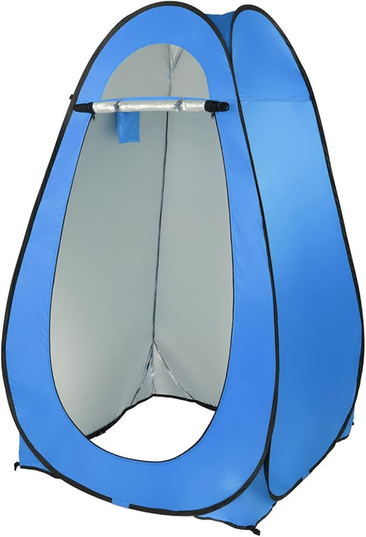 Pop Up Privacy Shower Tent, Portable Outdoor Bathroom Toilet Changing Dressing by Shyneer