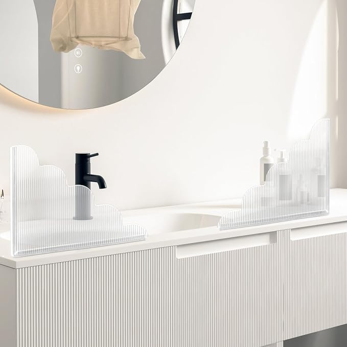 2 PCS Shower Splash Guard for Tub Corner, Self-Adhesive Shower Guards to Keep - Image 6