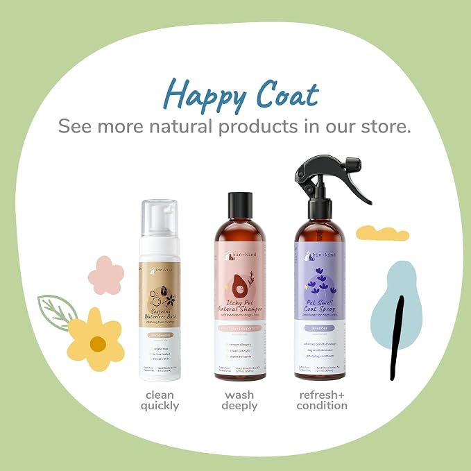kin+kind Waterless Dry Shampoo for Dogs - Image 6