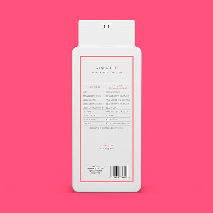 Native Body Wash Contains Naturally Derived Ingredients | - Image 8