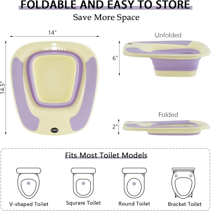 Sitz Bath, Sitz Bath for Postpartum Care, Sitz Bath for Hemorrhoids, Sitz Bath - Image 3