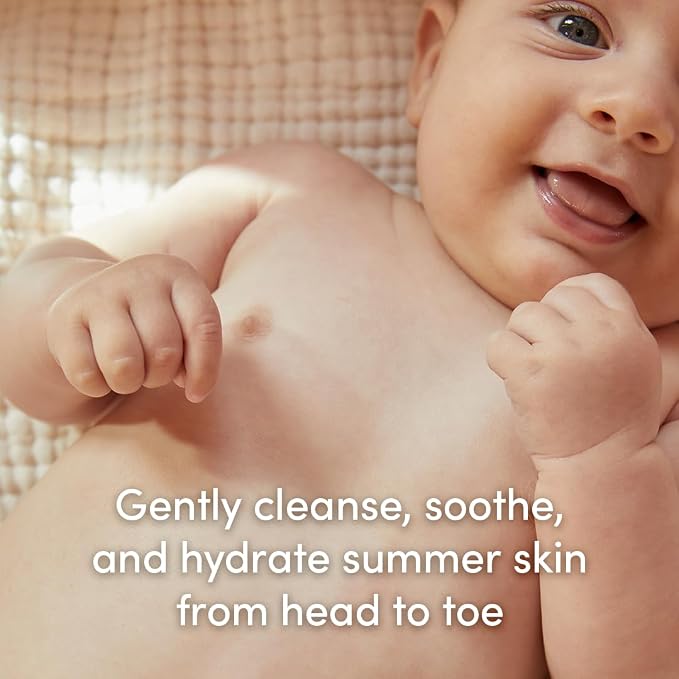Evereden Tri-Water 2-in-1 Cooling Baby Shampoo and Body Wash: Gentle Cleansing - Image 5