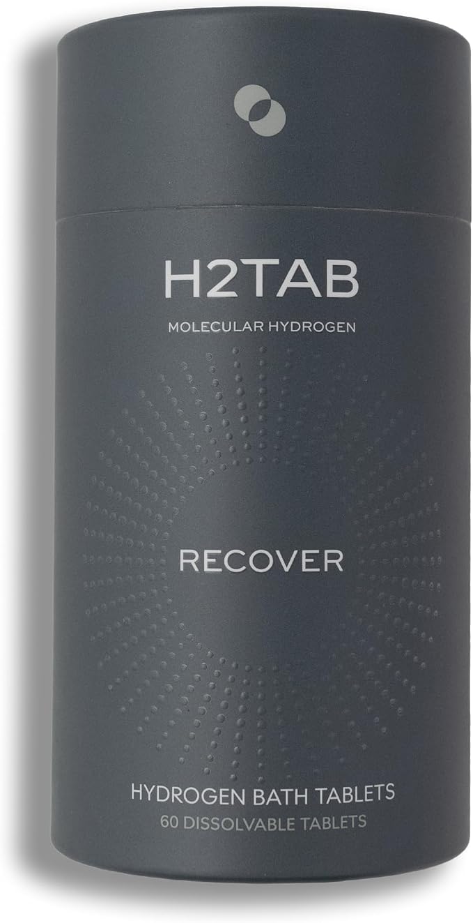 Molecular H2TAB Hydrogen Bath Tablets – 60 Count – Fragrance-Free Hydrogen Bath by H2tab
