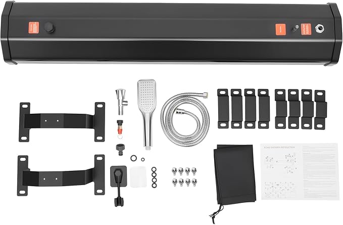 Portable Pressurized Camp Shower, Roof Rack Shower, 30L Capacity Roof Rack by Unknown
