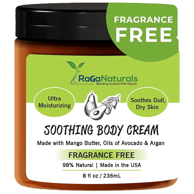 RaGaNaturals Mango Butter Moisturizing Hand & Body Cream by RaGaNaturals