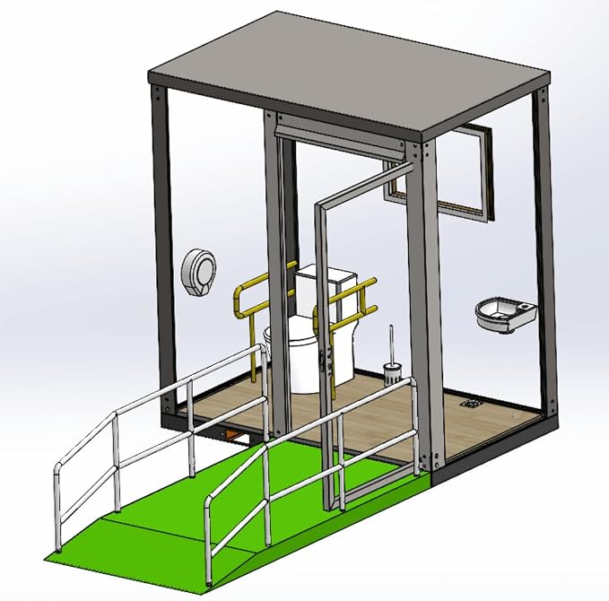 Outdoor Portable Restroom, Mobile Toilet - Image 6