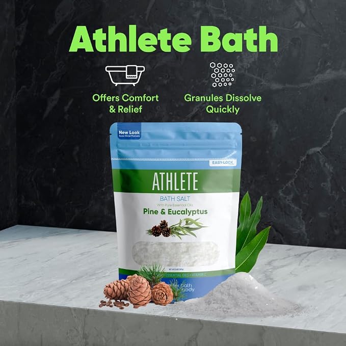 Athlete Bath Salt 32 Ounces Epsom Salt - Image 5