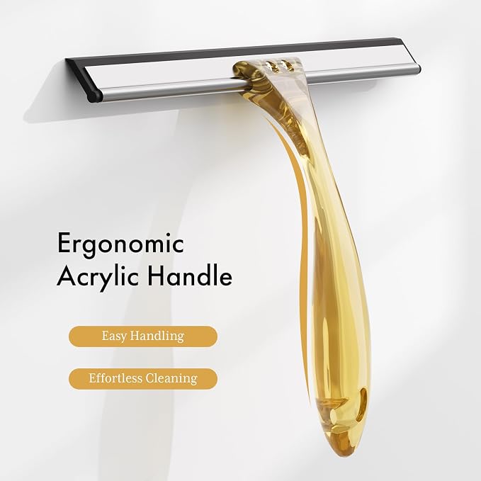 AmazerBath Shower Squeegee for Glass Doors, All-Purpose Squeegee - Image 3