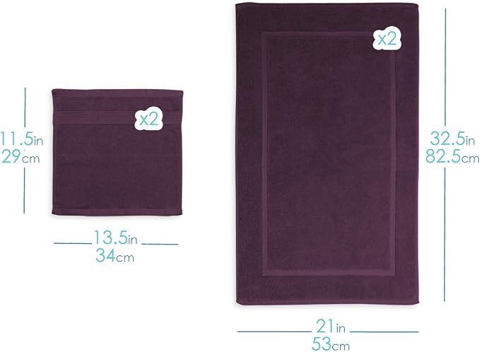 Hearth & Harbor Bath Mat Towels - Image 8