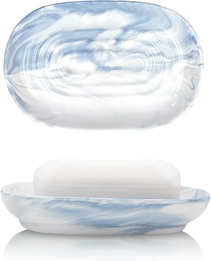 Elegant Ceramic Soap Dish for Shower by Aenfaiy