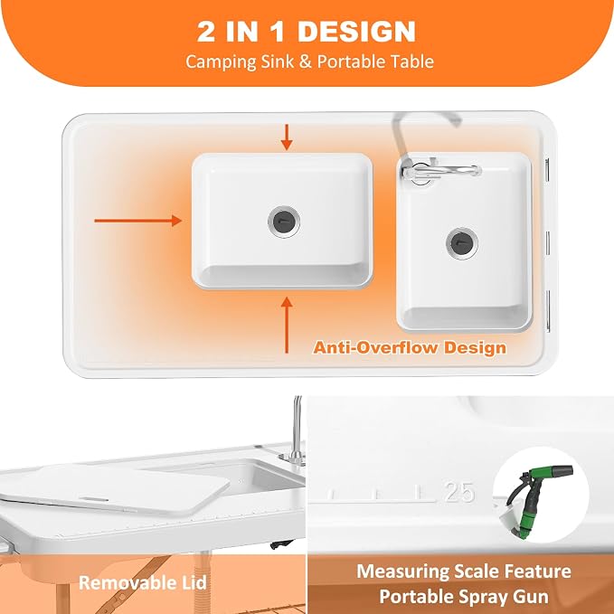 Folding Fish Cleaning Table - Image 7