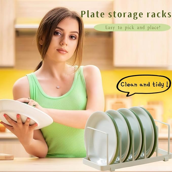 Cutting board organizer Dish rack Pot Lid Organizer - Image 4