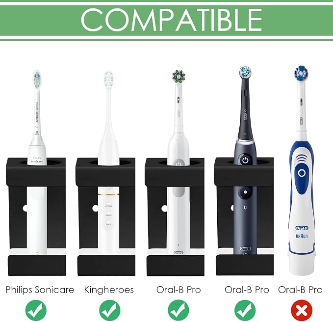 Electric Toothbrush Countertop Holder - Image 4
