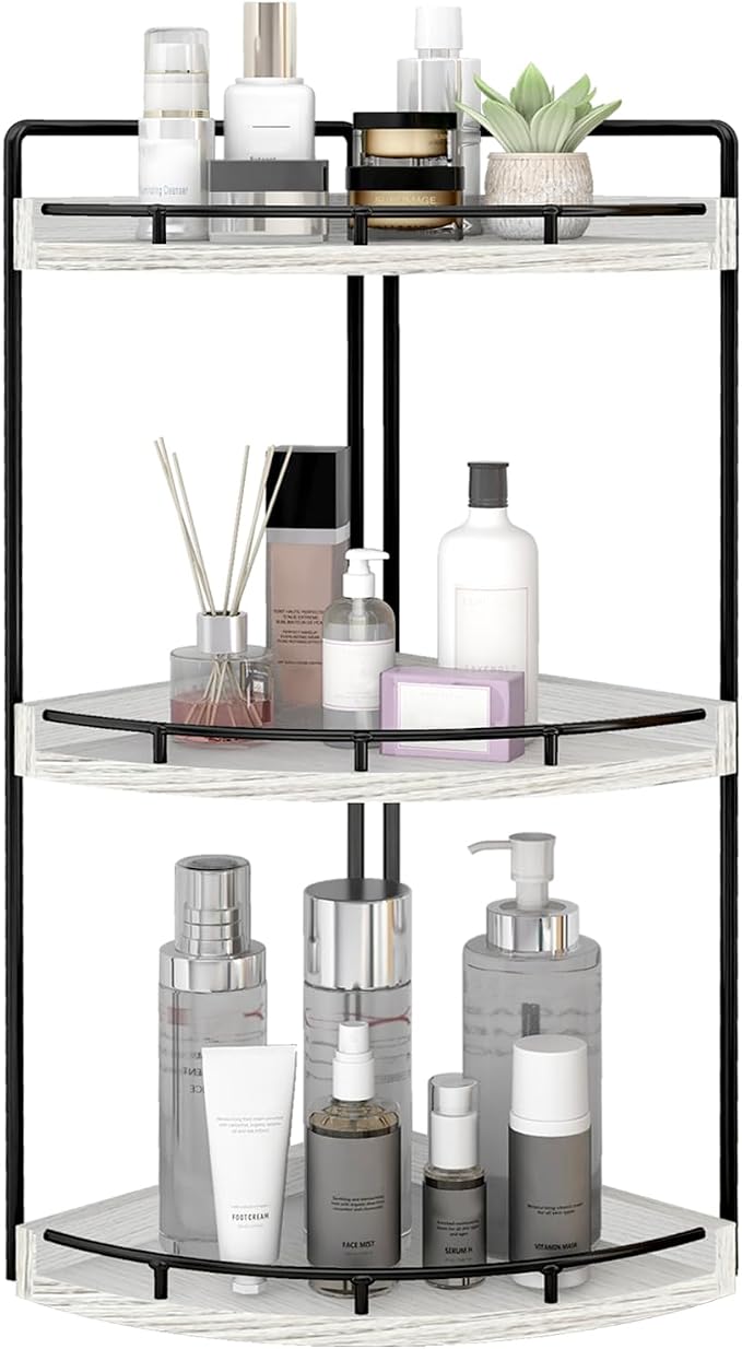 Dorhors 3-Tier Corner Bathroom Organizer Countertop by Dorhors