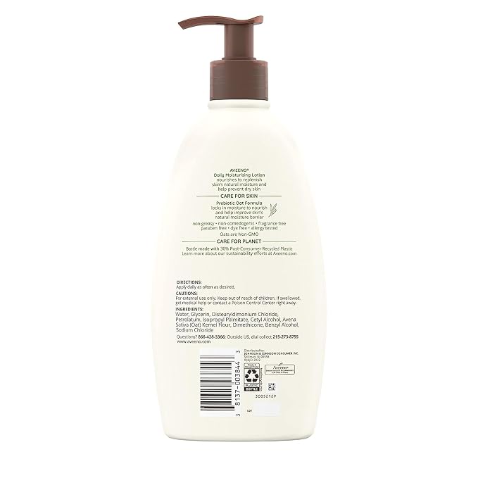 Aveeno Daily Moisturizing Body Lotion, Body Lotion - Image 9