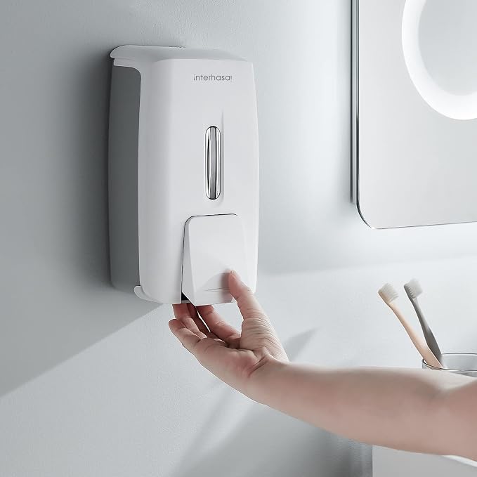 interhasa! Soap Dispenser Wall Mount Refillable 28oz Hand Sanitizer Dispenser - Image 7