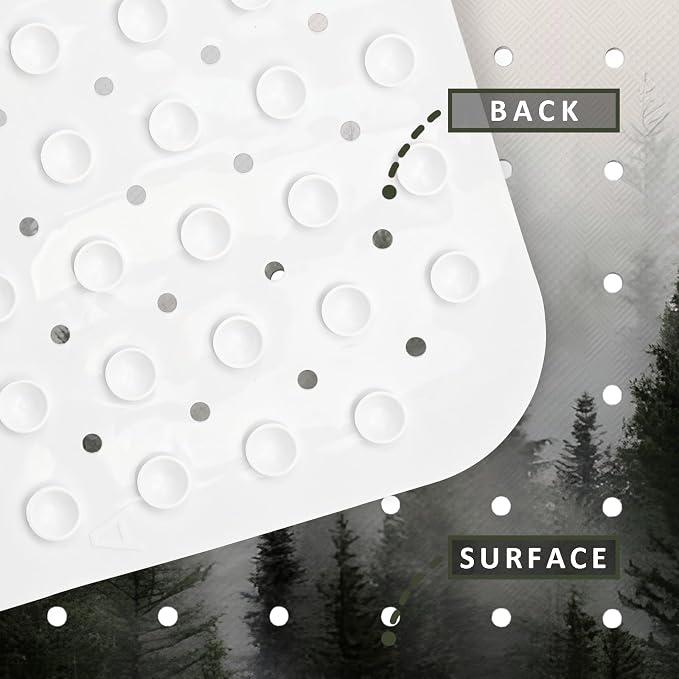 Misty Forest Bathtub Mat Non Slip, Baby Bath Mat - Image 4