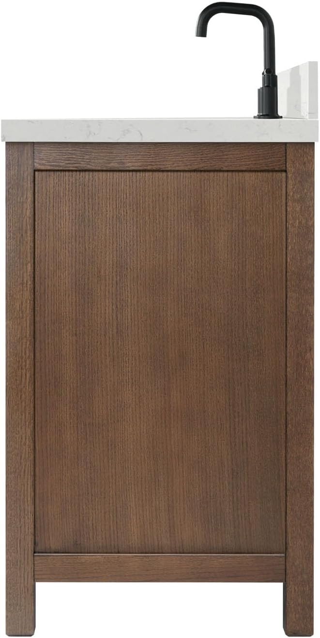 ARIEL Cambridge 36 Inch Single Rectangular Sink Bathroom Vanity - Image 5