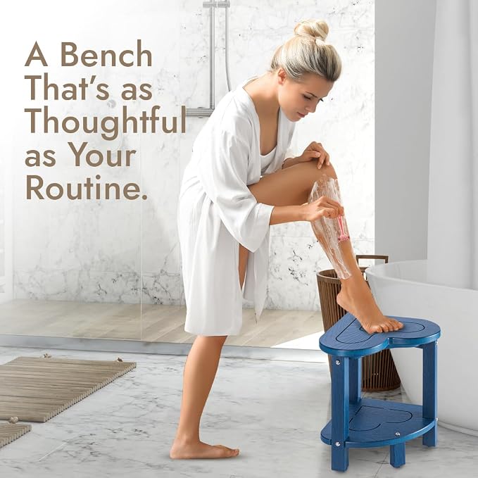 Corner Shower Stool for Inside Shower - Image 3