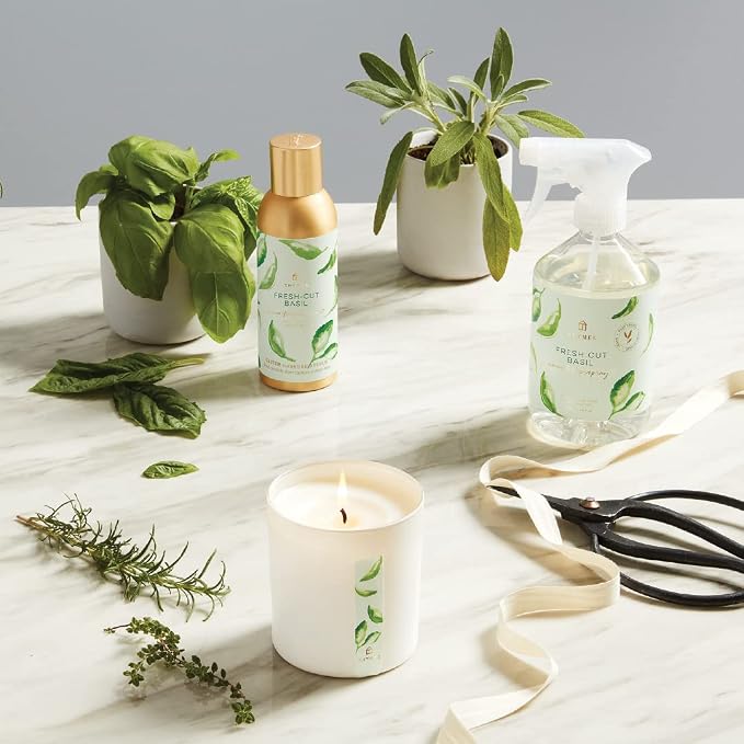 Thymes Fragrance Mist - 3 Oz - Fresh-Cut Basil - Image 5