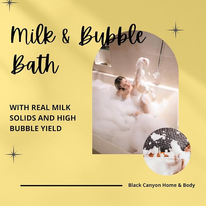 Black Canyon Night Blooming Jasmine Scented Milk & Bubble Bath, 12 Oz - Image 3