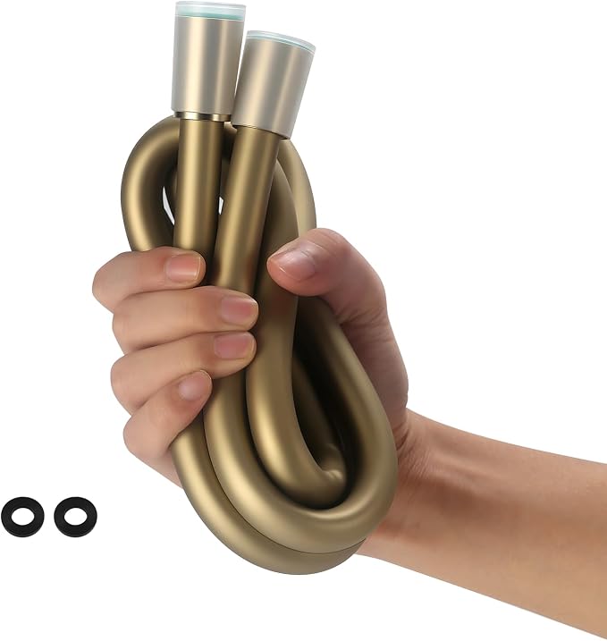 Roastove Silicone Shower Hose Extra Long, Explosion Proof Anti Kink Hose by Roastove