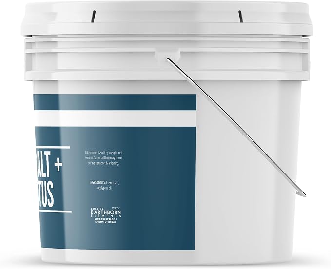 Earthborn Elements Eucalyptus Epsom Salt, Pure & Undiluted, Soothing Aroma - Image 2
