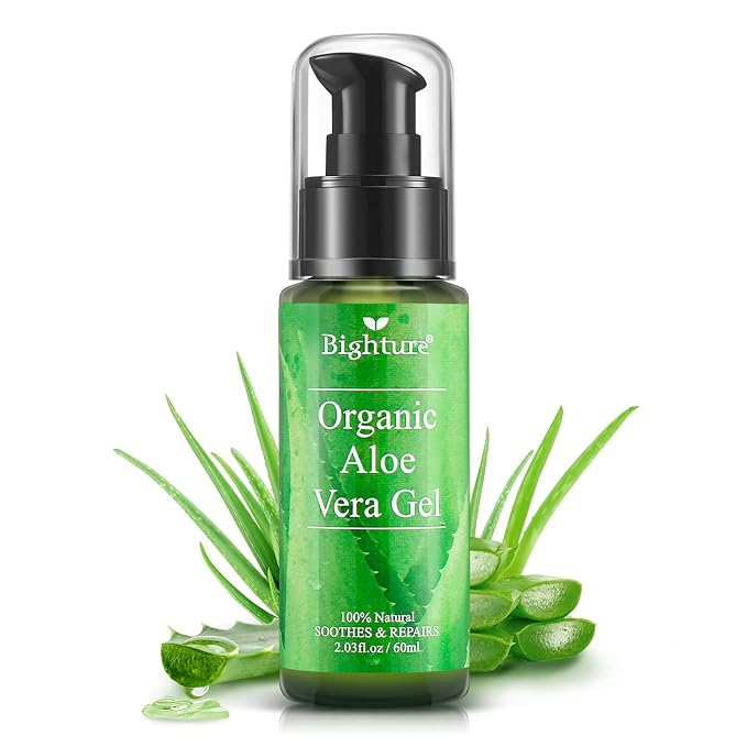 Aloe Vera Gel, Aloe Vera Gel Extracted from Freshly Cut Pure Aloe Leaves by BIGHTURE