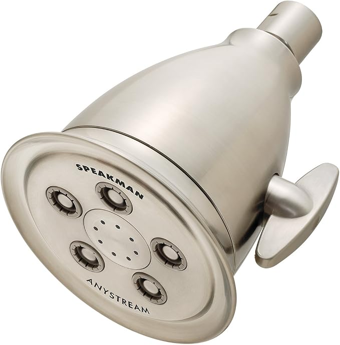 Speakman, Brushed Nickel S-2005-HB-BN-E2 Hotel Anystream Multi-Function 2.0 GPM by SpeakmanCompany