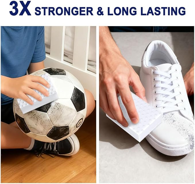 10 Pack Magic Sponge Eraser 2X Thick and Long Lasting Melamine Cleaning Sponges - Image 3