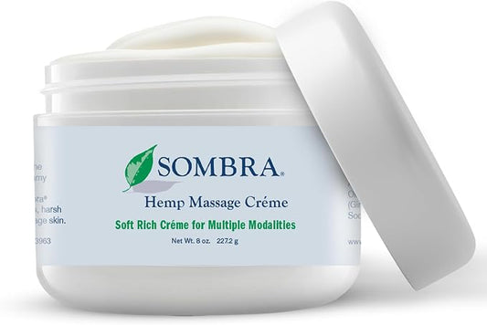 Sombra Hemp Massage Crème – Soothes Sore Muscles by SombraWellnessProducts