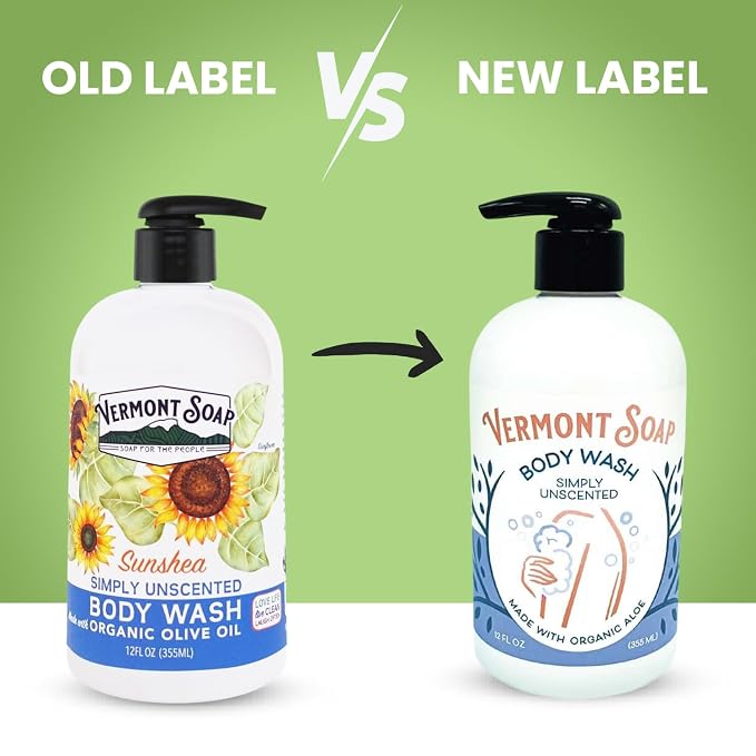 VERMONT SOAP Body Wash, Natural Body Wash - Image 2