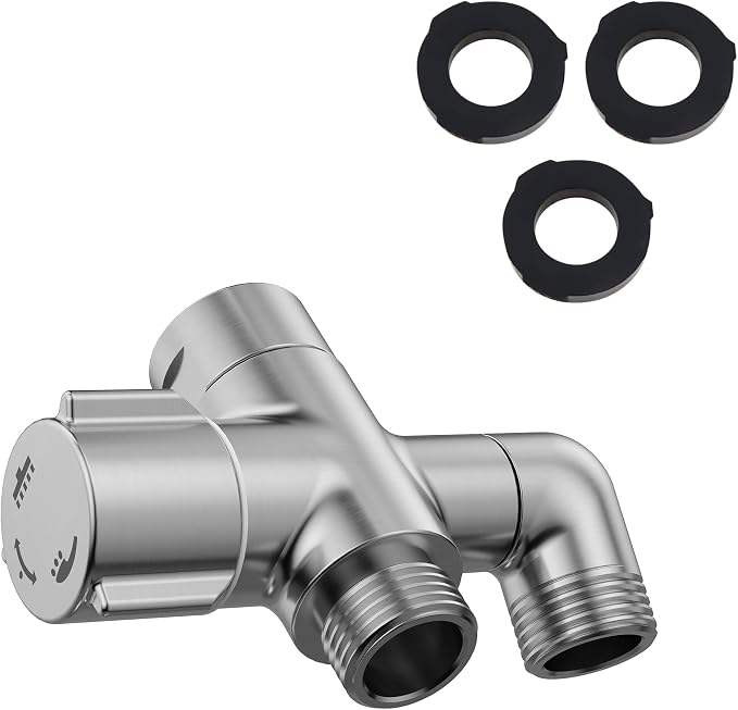 3-Way Shower Diverter Valve, 1 Inlet by Home