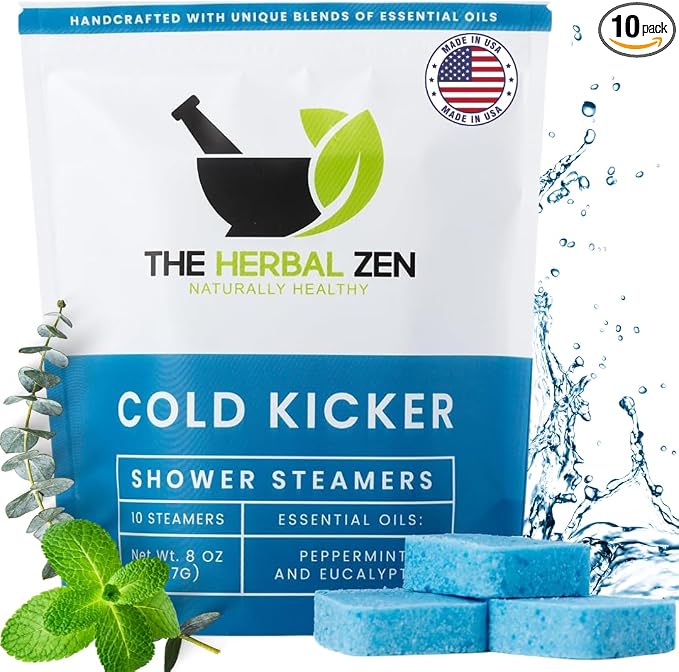 Cold Kicker Shower Steamers Aromatherapy by TheHerbalZen