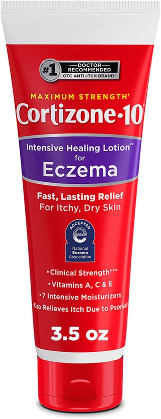 Cortizone-10 Maximum Strength Intensive Healing Itch Relief Lotion by Cortizone10