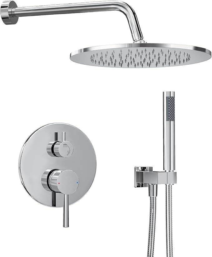 Gabrylly Shower System, Wall Mounted Shower Faucets Set by GABRYLLY