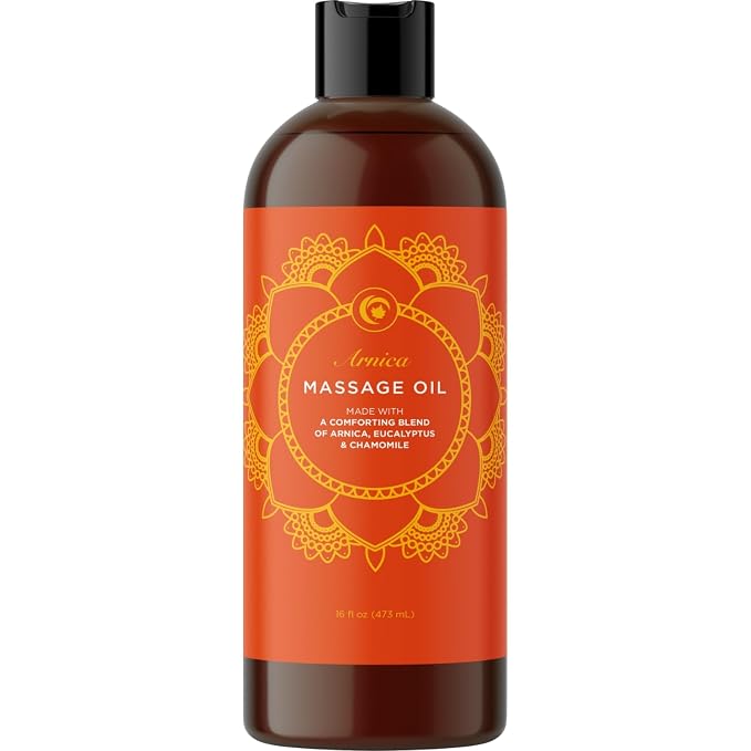 Arnica Massage Oil for Muscle Relaxing by MapleHolistics